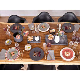 Vierkant Dinerbord Manufacture Rock - Villeroy & Boch