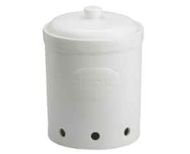 Uienpot Mat Wit