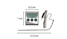 Digitale Kernthermometer Fackelmann