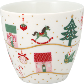 Latte Beker Laura Christmas Gold - GreenGate