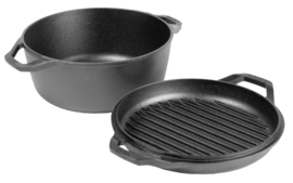 Double Dutch Oven - Lodge Cast Iron