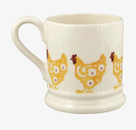 1/2 Pt Mok Yellow Hen - Emma Bridgewater