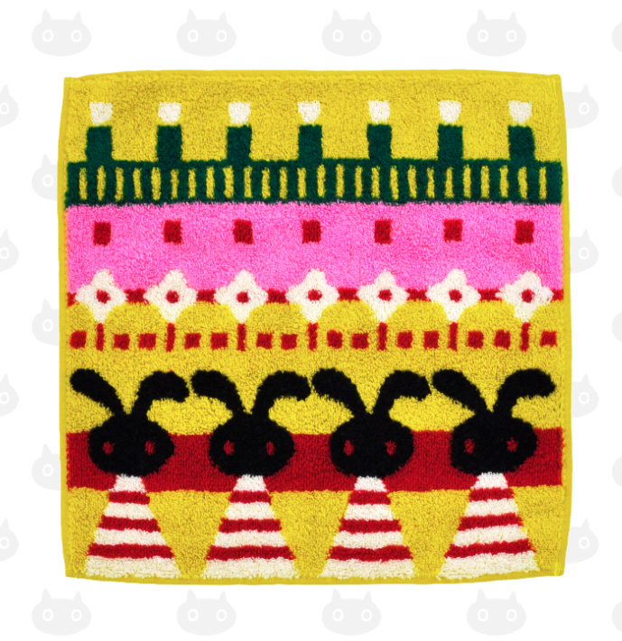 Handdoekje Bunny Yellow Atsuko Matano