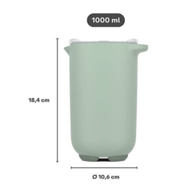 Mixbeker Chef It Navy 1 liter Mepal