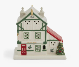 Decoratie Public House met LED Christmas Tree Spode