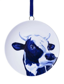 Decoratie Koe Heinen Delfts Blauw