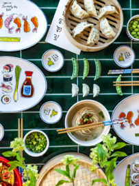 Serveerschotel Sushi Blond Amsterdam