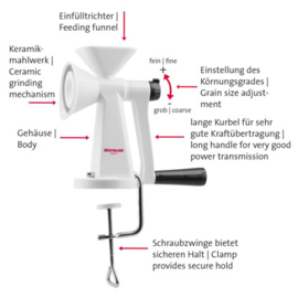 Zadenmolen Poppy Westmark