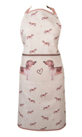 Schort Dachshund Love Clayre & Eef