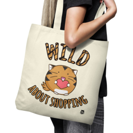 Tas 'Wild About Shopping' - Fuzzballs
