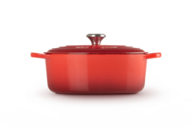 Gietijzeren Ovale Pan Kersenrood 4,1 l. - Le Creuset