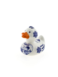 Badeend Keramiek Heinen Delfts Blauw