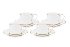 Set Espressokop & Schotels White - Pip Studio Love Birds