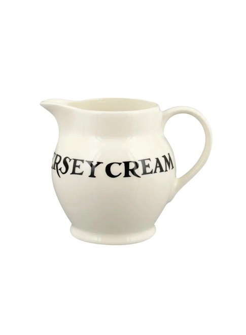 ½ Pint Kan Jersey Cream Black Toast Emma Bridgewater