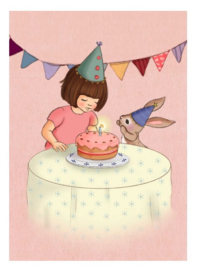 Ansichtkaart Birthday Wishes Belle & Boo