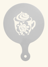 Coffee Stencils Rice