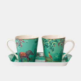Mokken & Dienblaadje India Sara Miller Pimpernel