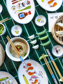 Eetstokjesleggers Sushi Blond Amsterdam