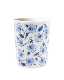 Beker Rosace Baroque Heinen Delfts Blauw