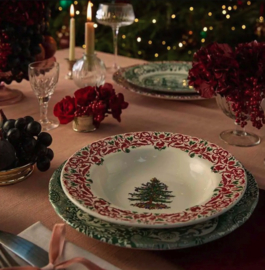 Soepbord Yuletide Christmas Tree Spode