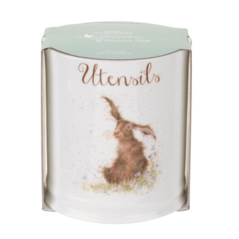 Utensil Jar Hare - Wrendale Designs