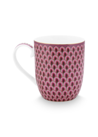 Mok S Dark Pink Scallop Flower Festival Pip Studio