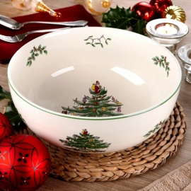 Saladeschaal Christmas Tree Spode