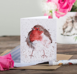 Kaartje Jolly Robin Wrendale Designs