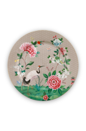 Serveerschotel Blushing Birds Khaki - Pip Studio