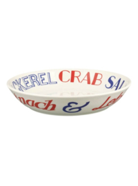 Pastabord Medium Red & Blue Emma Bridgewater