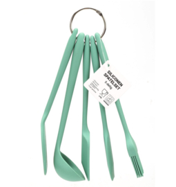 Keukengerei Set Mintgroen