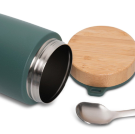 Lunchcontainer met Lepel Big Mug Green Retulp