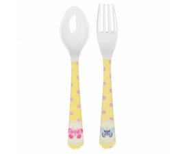 Vork & Lepel Melamine Happy Butterflies - Ginger