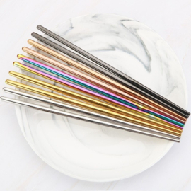 RVS Eetstokjes Set