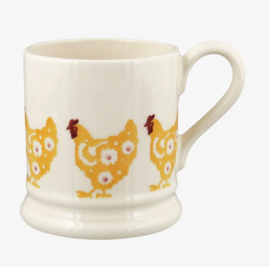 1/2 Pt Mok Yellow Hen - Emma Bridgewater