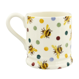 1/2 Pt Mok Polka Dot & Bumblebee - Emma Bridgewater