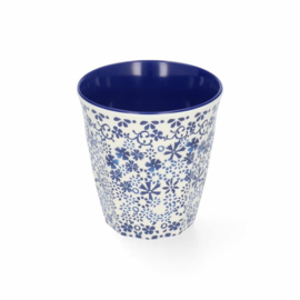 Melamine Beker Indigo Lace Bunzlau Castle