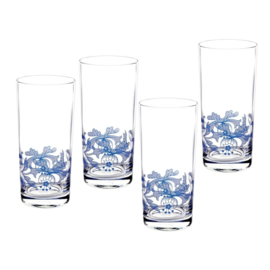 Kristallen Glas Hiball - Spode Blue Italian