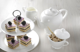 Suiker & Melkstel - Royal Worcester Serendipity Platinum