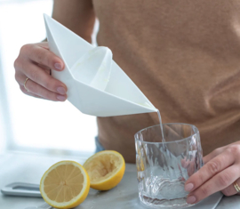 Citruspers Ahoi Cotton White Koziol