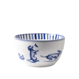 Yoghurtschaaltje Dachshund Nhaan - Heinen Delfts Blauw