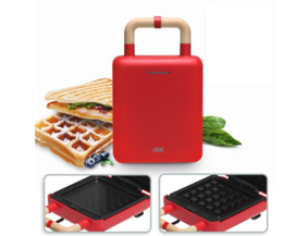 Wafel- & Tosti-ijzer Rood ADE