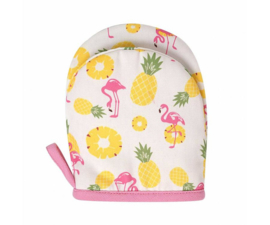 Kinderovenwant Pineapple & Flamingo - Ginger