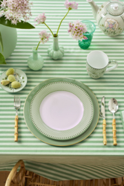 Dinerbord Tiles Green Lily & Lotus Pip Studio