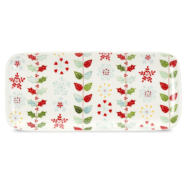 Sandwich Tray (30 cm.) - Portmeirion Christmas Wish