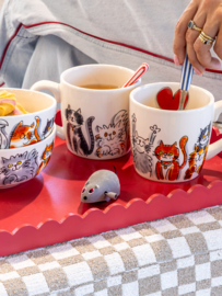 Mok Cappuccino Cats Mix Blond Amsterdam
