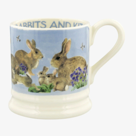 Mok 1/2 Pt Rabbits and Kits - Emma Bridgewater