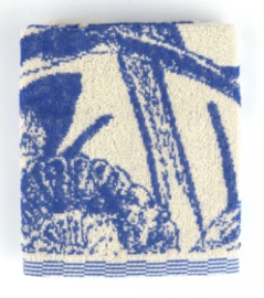 Keukendoek Rijksmuseum Delfts Blauw Bird Bunzlau Castle