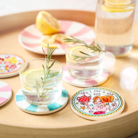 Onderzetters Even Bijkletsen Blond Amsterdam