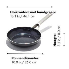 Koekenpan Agility 26 cm. OXO